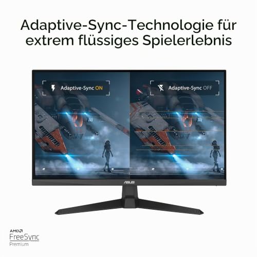 ASUS TUF Gaming VG249Q3A 24 Zoll Full HD Fast IPS 180 Hz Monitor | 1ms GtG, FreeSync Premium, Adaptive Sync, ELMB, GameFast Input, DisplayPort, HDMI, Lautsprecher