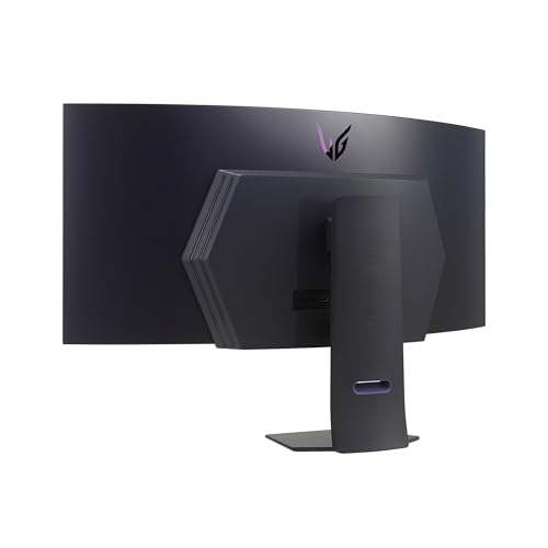 LG Ultragear™ 45GS95QX-B.AEU (45 Zoll) 21:9 Curved 800R WQHD OLED Gaming-Monitor, 240Hz, AMD FreeSync™ Premium Pro, DisplayHDR™ True Black 400, 2X HDMI 2.1, Grau