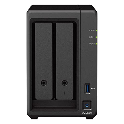 Synology Deep Learning NVR DVA1622 mit 2 Bays