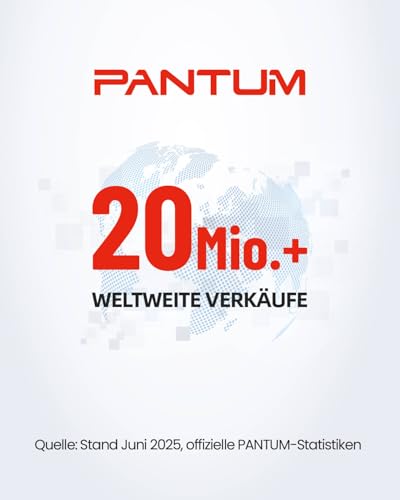 PANTUM M6500NW Laserdrucker Multifunktionsgerät mit Scanner und Kopierer,Drucker WLAN, Schwarz Weiss, Airprint, A4,22ppm