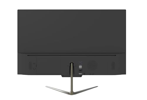 ORDISSIMO - All In One PC Clara 2 - Einfache Bedienung für Senioren Geeignet - Großer, Flacher 23,8“ Bildschirm - Intuitive Benutzeroberfläche & Vereinfachte Tastatur - Kabellose Maus, WiFi - Schwarz