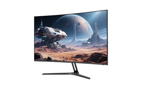 Amzfast 27 Zoll Curved Gaming Monitor 240Hz, 1920x1080 FHD, VA Curved 1500R, 1ms MPRT, Adaptive Sync, 4000:1 Kontrast, 95% DCI-P3, 130% sRGB, HDR, HDMI 2.0&DP 1.4, VESA 100x100mm, AMZG27C1 Pro