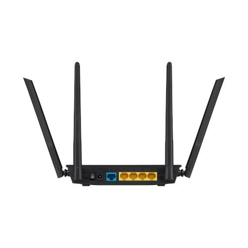 ASUS RT-AC1200 V2 Router (WiFi 5 AC1200 MIMO, 4x Fast Ethernet LAN, App Steuerung, DFS, IPv6)