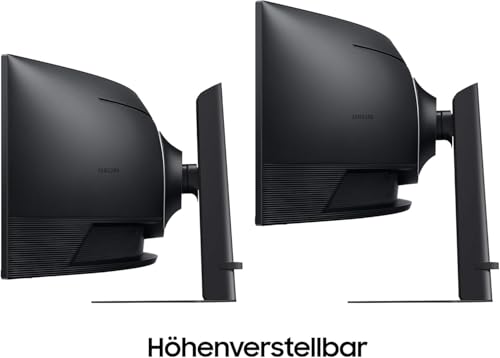 Samsung ViewFinity S95UC Curved Monitor, 49 Zoll, Bildschirm mit VA-Panel, 5.120 x 1.440 Pixel, 1.000R Radius, VESA DisplayHDR 400, KVM-Switch, Bildwiederholrate 120 Hz, Reaktionszeit 5 ms (G/G)