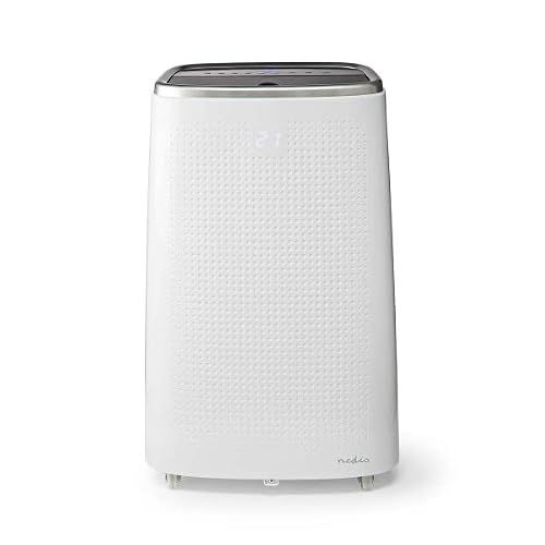Nedis WIFIACMB1WT14 Klimaanlage - WLAN - 14000 BTU - 120 m³ - Entfeuchtung - Android™ / IOS - Energieklasse: A - 3-Geschwindigkeitsstufen - 65 dB - Weiss