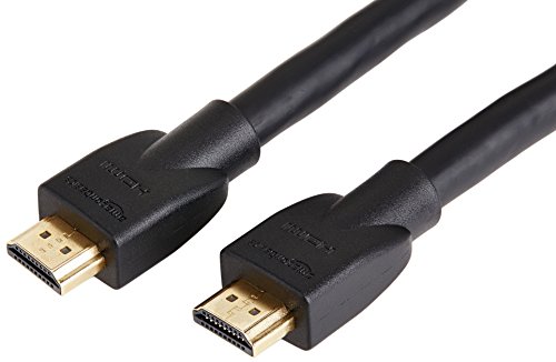 Amazon Basics – Hochgeschwindigkeits-HDMI-Kabel, 18 Gbit/s, 4K, 7,6 m, 5 Stück