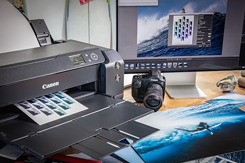 Canon ImagePROGRAF PRO-1100 A2 Fotodrucker (Drucker mit WLAN, Ethernet, 12-Farb-Lucia PRO II Tinten, lebendige Farben, Tiefe Schwarztöne, Farb- und Lichtbeständigkeit 200 Jahre, einfache Einrichtung)