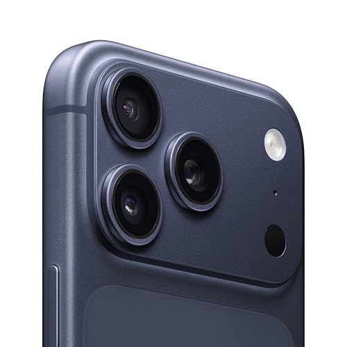 Apple iPhone 17 Pro 512 GB: 6,3" Display mit ProMotion bis zu 120 Hz, A19 Pro Chip, bahnbrechende Batterielaufzeit, Pro Fusion Kamera-System mit Center Stage Frontkamera; Tiefblau