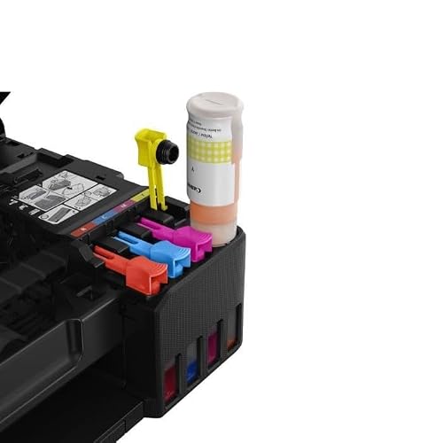 Canon PIXMA G550 Tintentankdrucker mit nachfüllbarem Tank, günstige Drucke | Für Fotoliebhaber; nachfüllbare Tintentanks mit günstigen Flaschen, WiFi Direct und Mopria, randloses A4- und Fotodruck