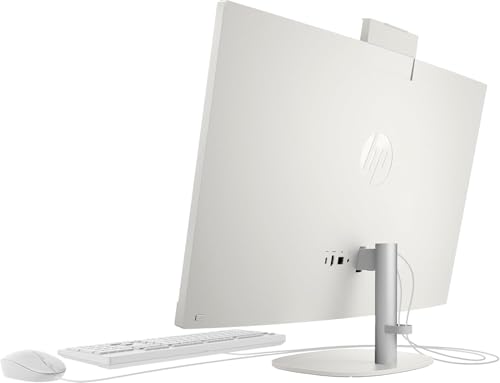 HP All-in-One PC | 23,8" FHD-Display | Intel Core i5-1335U | 16 GB DDR4 RAM | 512 GB SSD | Intel Iris Xe-Grafikkarte | Windows 11 Home | Weiß