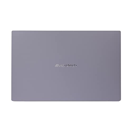 Microtech CoreBook CB15SH3A Notebook, Windows 11 Home, AMD Ryzen 3-3200U, RAM 16 GB, SSD 512 GB, Radeon Vega 3, 15,6" FHD Display, Nummernblock, inkl. mehrsprachiger Tastaturabdeckung, grau