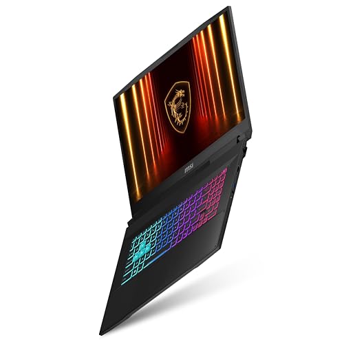 msi Katana 17 HX B14WGK-018IT, Notebook Gaming 17,3 Zoll QHD 240 Hz, Intel i7-14650HX, Nvidia RTX 5070 8 GB GDDR7, 16 GB DDR5, 1 TB SSD PCIe4, WiFi 6E, Win 11 Home [Layout und Garantie Italienisch]