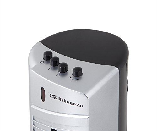 Orbegozo TM 0915 – Tower-Ventilator, 30 W, 2 Geschwindigkeiten, Grau/Schwarz