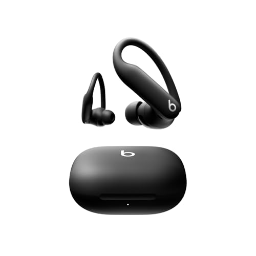 Beats Powerbeats Pro 2 Kabellose In-Ear Kopfhörer mit Bluetooth– aktive Geräuschunterdrückung, Herzfrequenzmessung, IPX4, bis zu 45H mit Ladecase, kompatibel mit Apple & Android - Diamantschwarz