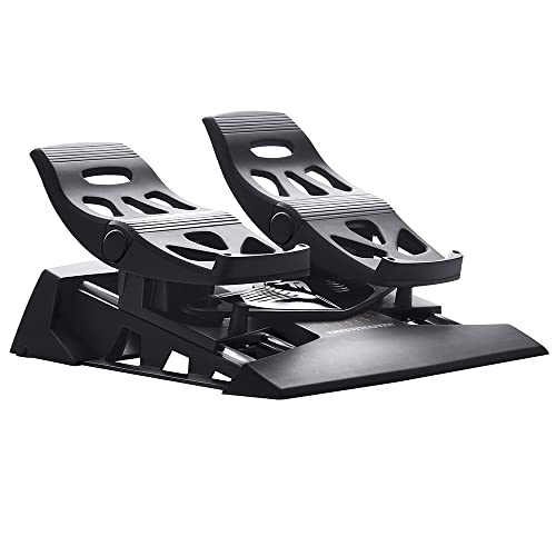 Thrustmaster TFRP T.Flight Rudder Pedals - PS5, XBOX & PC | Hochpräzises Differentialbremssystem für Flugsimulation, kompatibel mit dem Thrustmaster-Ecosystem, ergonomisch & vielseitig