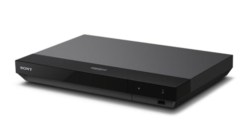 Sony UBP-X700 4K Ultra HD Blu-ray Disc Player (Hochauflösendes Audio, HDR10, Dolby Vision, BT.2020, Erweiterte Hochskalierung, Universal Player, HDMI & Koaxial SPDIF)