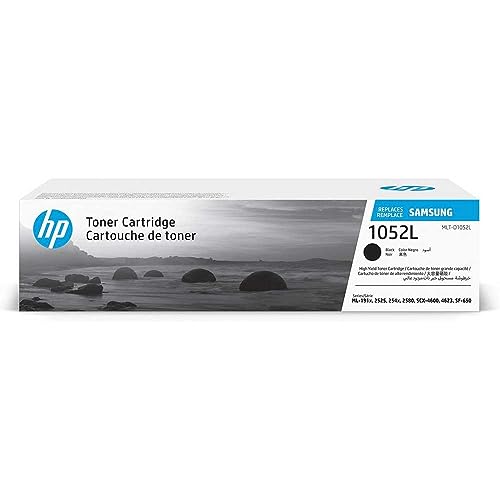 HP MLT-D1052L/ELS (SU758A) Original Toner Schwarz (Hohe Reichweite, Kompatibel mit: ML-1910, 1915, 2525, 2580N, 2525W / ML-2540, 2545, 2541, 2645 / SF-650, 650P / SCX-4600, 4623F, 4623FN, 4623FW)