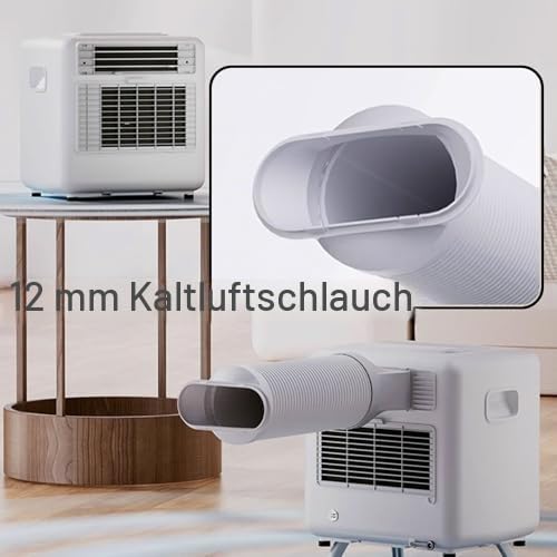 Home Essentials, tragbare Klimaanlage mit 14.000 BTU – Jet-Style-Design, energieeffizient, Touchpanel für die Kühlung zu Hause und im Büro