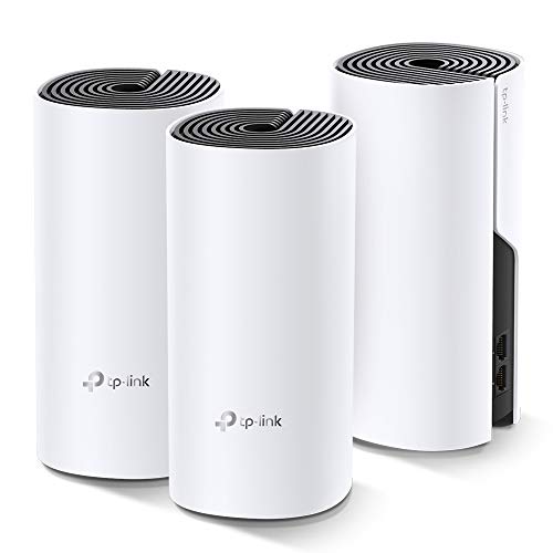 TP-Link Deco M4 Mesh WLAN Set (3er Pack) & Powerline Adapter Set TL-PA7017P KIT