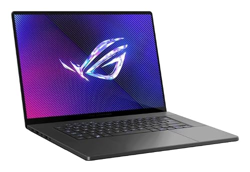 ASUS ROG Zephyrus G16 OLED GU605CM-QR003 Gaming-Laptop, 40,6 cm (16 Zoll), 2,5 K, 240 Hz, Core Ultra 9 285H, 32 GB RAM, 1 TB SSD, NVIDIA RTX 5060 8 GB, ohne Betriebssystem, Grau Eclipse - Tec. QWERTY