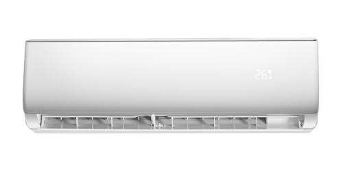 HANTECH Split Klimaanlage 9000 BTU 2,6 kW Inverter Set - Klimagerät mit App-Funktion zum Kühlen und Heizen – Modell Elegant (bis 30m²)