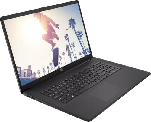 HP High-End i5 Laptop (17,3 Zoll Full-HD), Intel Core i5-1235U, 10 Kerne, 4.4 GHz, 32 GB DDR4, 1000 GB SSD, Intel Iris Xe, HDMI, BT, USB 3.0, WLAN, Windows 11 Prof, MS Office Laptop - 7347