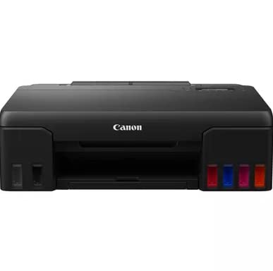 Canon PIXMA G550 Tintentankdrucker mit nachfüllbarem Tank, günstige Drucke | Für Fotoliebhaber; nachfüllbare Tintentanks mit günstigen Flaschen, WiFi Direct und Mopria, randloses A4- und Fotodruck