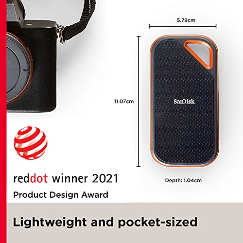 SanDisk Extreme PRO Portable SSD Externe SSD 1 TB & Extreme microSDXC UHS-I Speicherkarte 512 GB + Adapter