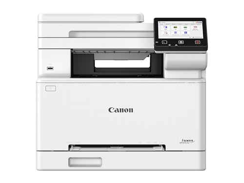 Canon i-SENSYS MF664cdw Farblaserdrucker, 25 Seiten/Min., WLAN | Farblaser-Multifunktionsgerät für Drucken, Kopieren, Scannen; WLAN, bis zu 25 Seiten/Min., automatischer Duplex