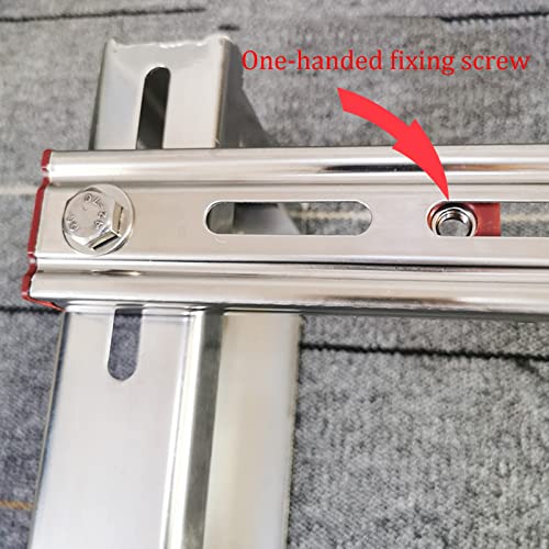Halterung für Klimaanlagen, robuster Edelstahl-Ständer für Mini-Split-Outdoor-AC-Einheiten, stoßdämpfendes Design, langlebige Kondensatorhalterung