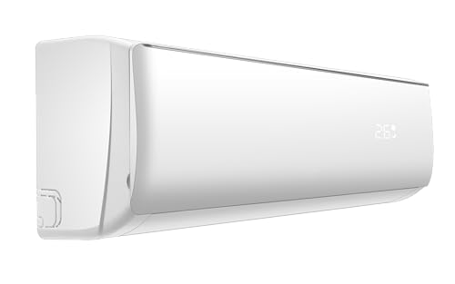 HANTECH Split Klimaanlage 18000 BTU 5,1 kW Inverter Set - Klimagerät mit App-Funktion zum Kühlen und Heizen – Modell Elegant (bis zu 60m²)
