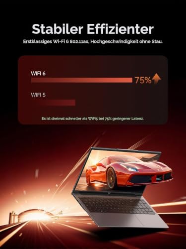 Tivique Gaming Laptop | 15,6 Zoll Notebook | AMD Ryzen 7 7730U | Bis zu 4.5GHz|16GB RAM | 512GB SSD | AMD Radeon | NVMe PCIe 3.0 | WiFi6 | HDMI