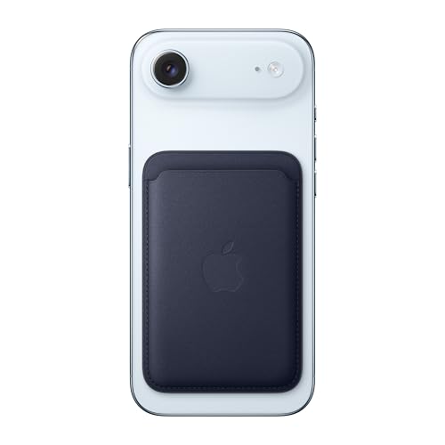 Apple iPhone Feingewebe Wallet mit MagSafe – Schwarz ​​​​​​​