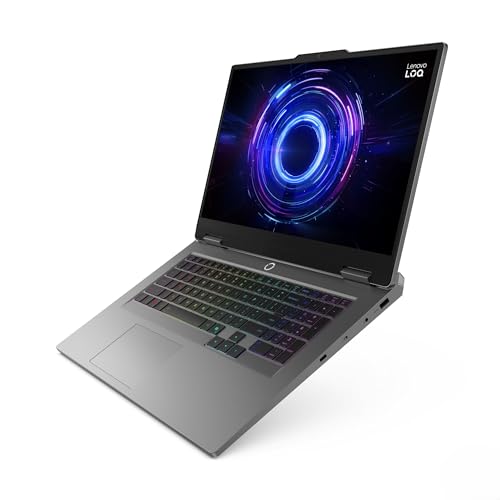 Lenovo LOQ Gaming AI Laptop | 17.3" Full HD 165Hz Display | NVIDIA GeForce RTX 5070 | Intel Core i7-14700HX | 16GB RAM | 1TB SSD | Win11 | QWERTZ | 24-Zonen-RGB-Tastatur | Grau | 3 Monate GamePass