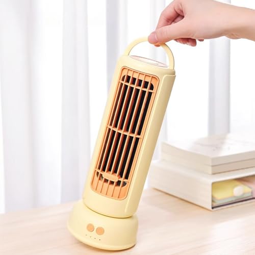 Ahuuen Turmlüfter für Schlafzimmer Schwenkbarer Standventilator