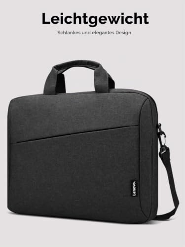 Lenovo [Tasche] 15,6 Zoll Casual Topload Laptop Tasche T210 (wasserabweisend), works with Chromebook (WWCB), schwarz, 435 g (0.90 lbs)
