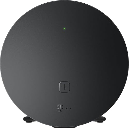 Telekom Speed Home WLAN 2. Gen | Wi-Fi 6 Mesh-Repeater für Starkes Heimnetz | bis 4.800 Mbit/s | Plug & Play per WPS | 2× LAN