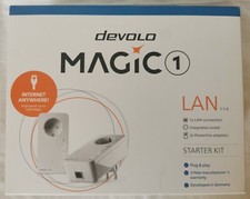 devolo Magic 1 LAN 1-1-2 Powerline-Starter Kit (2 Adapter) Starter Kit