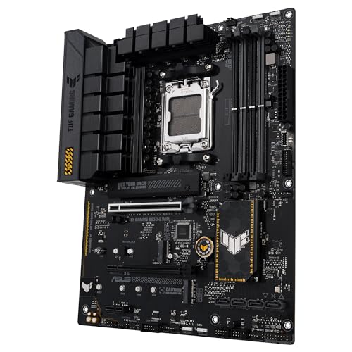 ASUS TUF Gaming B650-E WiFi Mainboard Sockel AMD AM5 | Ryzen 7000, ATX, PCIe 5.0, DDR5-Speicher, WiFi 6E, USB 3.2 Gen 2x2 Typ-C, Aura Sync