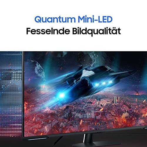 Samsung Odyssey Neo G70C Gaming Monitor S43CG700NU, 43 Zoll, VA-Panel, UHD-Auflösung, AMD FreeSync Premium Pro, 1 ms (MPRT) Reaktionszeit, Bildwiederholrate 144 Hz, Schwarz