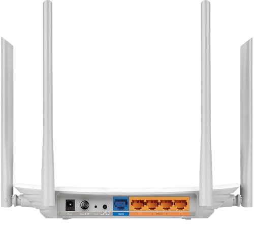 TP-Link Archer C50 AC1200 Dualband WLAN Router, Unterstützt keine DSL-Funktion, Router-/Access-Point-/Repeater-Modus, 5*100 Mbps Ports, IPv6