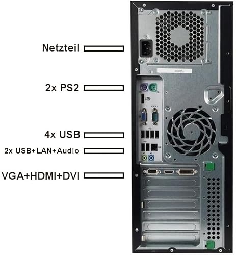 HP 600 Elite Gaming PC Intel Core i7 4770-32 GB - 1000 GB SSD - NVIDIA Geforce GTX 750 2GB GDDR5 - USB 3.0 - WLAN - inkl Windows 11 Pro und Office 2010 - #8013