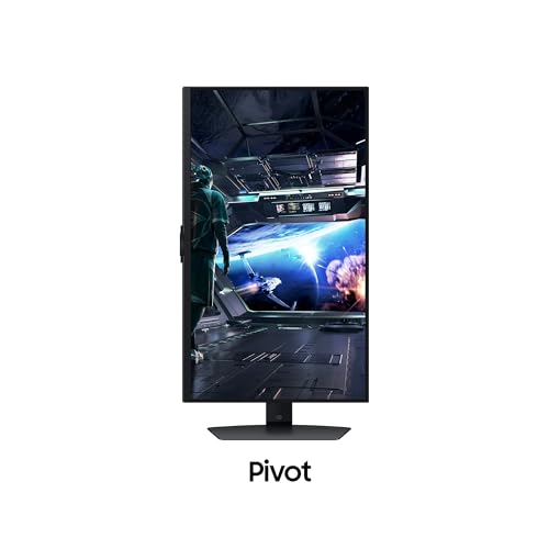 Samsung Odyssey G70D 4K Gaming Monitor, 27 Zoll, Bildschirm mit IPS-Panel, 4K-Auflösung, 3840 x 2160 Pixel, AMD FreeSync Premium, HDR10+, Reaktionszeit 1 ms, Bildwiederholrate 144 Hz, LS27DG702EUXEN