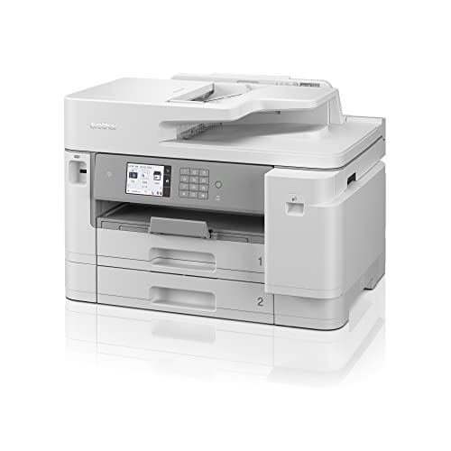 Brother MFC-J5955DW 4-in-1 Multifunktionsgerät, weiß/grau