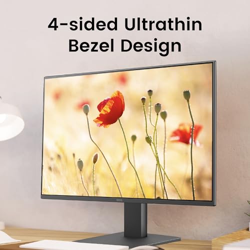 BenQ Moniteur GW2491E 24 Zoll 1080p FHD, 100 Hz, IPS, Eye-Care, HDMI, DisplayPort, Bordure Ultra Fine, Certifié TUV, Flicker-Free, Low Blue Light Plus, Eye-CareU