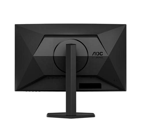 AOC CQ27G4X 27 Zoll Curved, WQHD Gaming Monitor, 180Hz, Fast VA Panel, 1ms GtG, HDR10, FreeSync, Höhenverstellung,(2560x1440 HDMI 2X 2.0 DP 1x 1.4) Schwarz