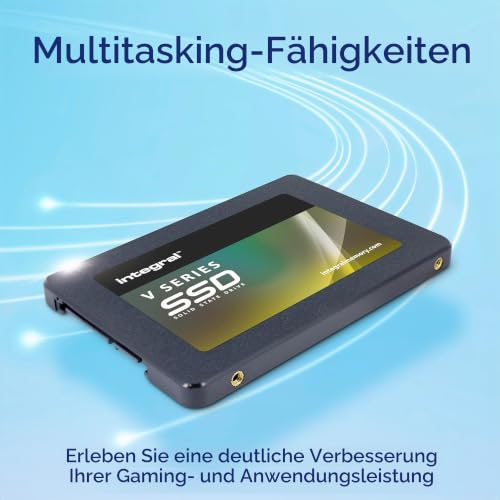 Integral V Series S 2,5" SATA III SSD 2 TB – Internes Solid-State-Laufwerk – Lesegeschwindigkeiten von 540 MB/s und Schreibgeschwindigkeiten von 500 MB/s für Computer- und Laptop-Upgrades