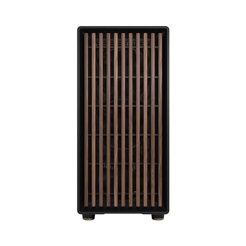 Fractal Design North XL PC Gaming Gehäuse - E-ATX Full-Tower | Charcoal Black mit 3x 140-mm-Aspect-PWM-Lüftern, USB Typ-C, bis 413 mm GPU-Platz, 420-mm-Radiator-kompatibel