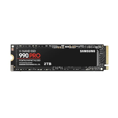 Samsung 990 PRO NVMe M.2 SSD, 2 TB, PCIe 4.0, 7.450 MB/s Lesen & FIT Plus USB-Stick Typ-A, 256 GB, 400 MB/s Lesen