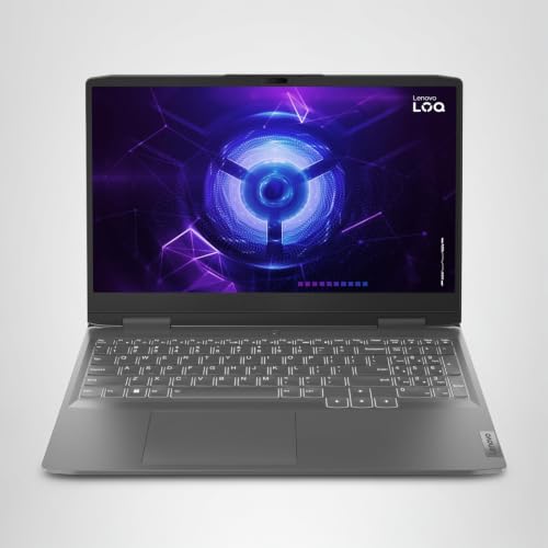 Lenovo LOQ Gen 8 Gaming-Laptop, 39,6 cm (15,6 Zoll), FHD, Intel Core i5-13500H, 16 GB RAM, 512 GB SSD, NVIDIA GeForce RTX 4060 8 GB, 144 Hz, Wi-Fi 6, ohne Betriebssystem, Grau, spanische